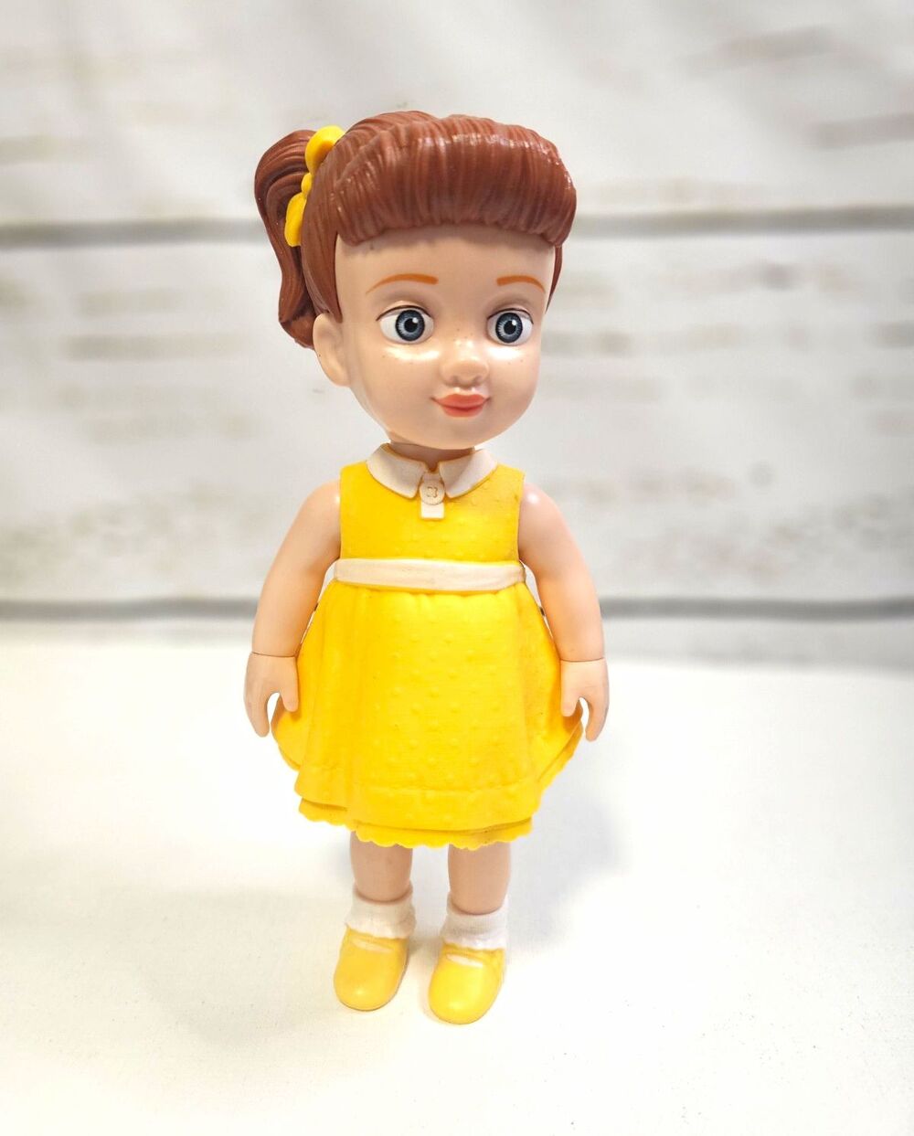 Disney Pixar Toy Story 4 Gabby Gabby Doll 10" Mattel Poseable Yellow Dress